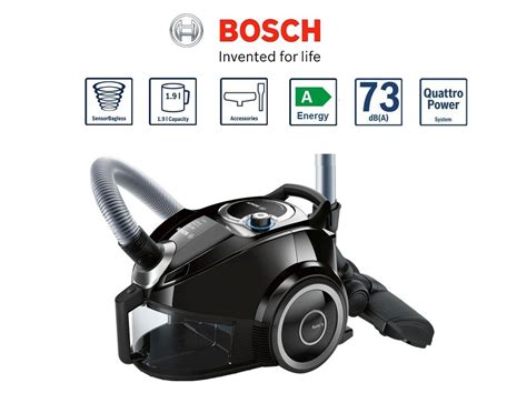 Bosch Gs40 All Floor Compact Allergy 2 Bagless Cylinder Vacuum Cleaner