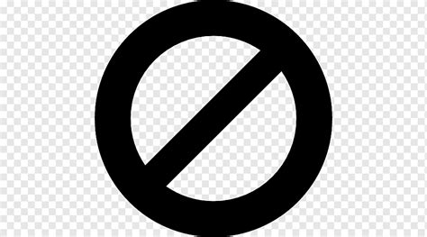 No Symbol Slash Circle Angle Trademark Logo Png Pngwing