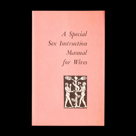 a special sex instruction manual for wives frank s caprio