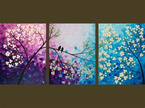 Acrylic Painting On Gallery Wrapped Canvas In Parts Multiple Canvas Paintings Art Painting