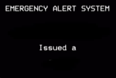 Emergency Alert System Blank Template Imgflip