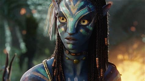 Ilustración De La Película Avatar Neytiri Seze Avatar 4k Fondo De
