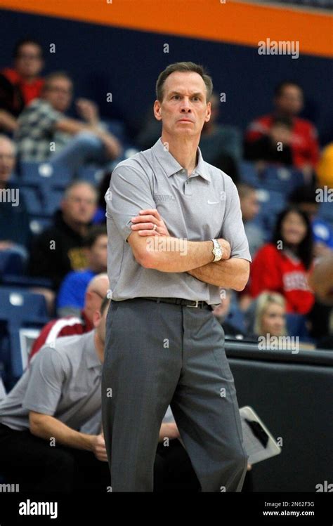 College Of Charleston Head Coach Doug Wojcik On The Sidelines In The