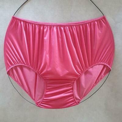 Panties Comfort Breathable 5XL Size Aduit Silk Nylon Underwear Full Cut