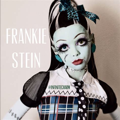 Frankie Stein Halloween Costume And Makeup Halloween Makeup