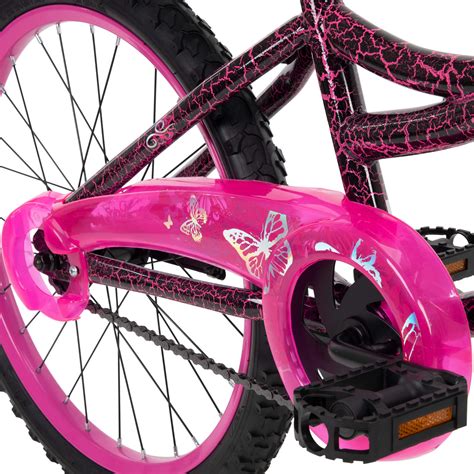 Huffy Kyro 20 Inch Girls Bike For Kids Pink Black Crackle Home