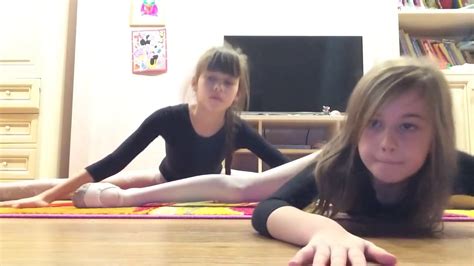 Гимнастика с сестрой Дашей Youtube