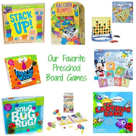 Preschool Board Games