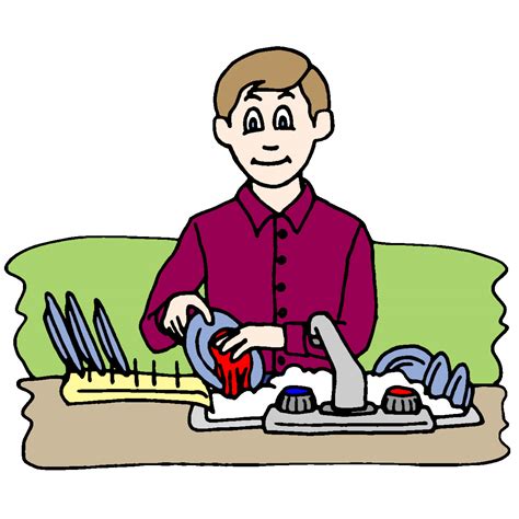 Mother Doing Household Chores Clipart 3 Wikiclipart
