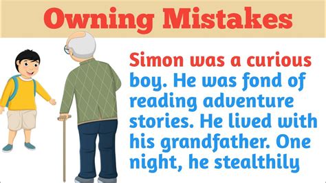 Owning Mistakes Moral Stories English Stories Story Bank Youtube