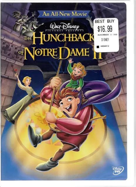 Walt Disney Pictures The Hunchback Of Notre Dame Ii Dvd 2002 New Eur
