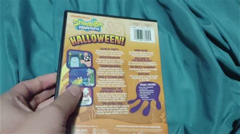 Spongebob Squarepants Halloween 2011 Dvd Overview Youtube