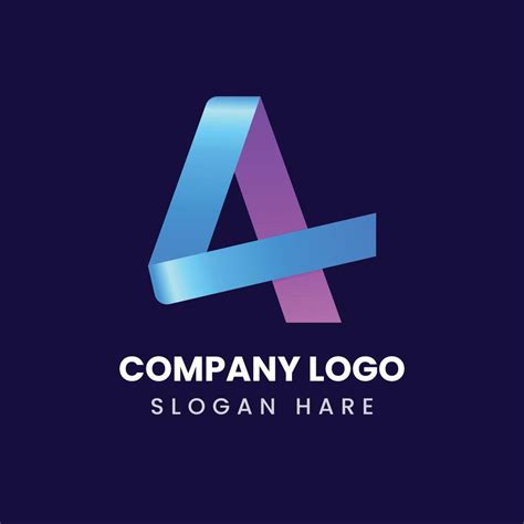 Colorful Gradient Company Logo Design 22225067 Vector Art At Vecteezy