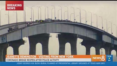 Coronado Bridge Reopens After Being Closed For Hours