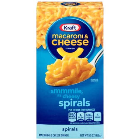 Kraft Spirals Macaroni And Cheese Dinner