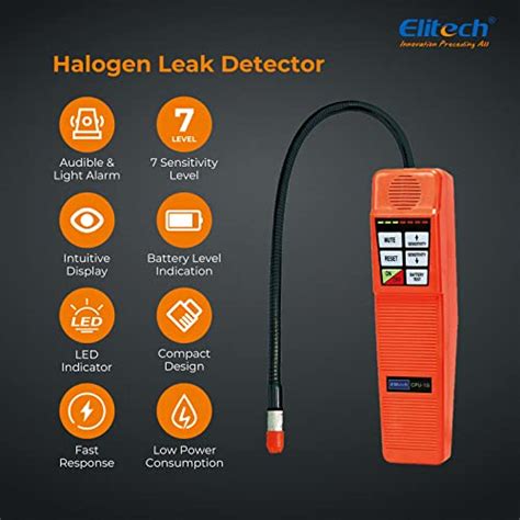 Elitech Cpu 1g Hvac Leak Detector Halogen Gas Tester Hvac Refrigerant