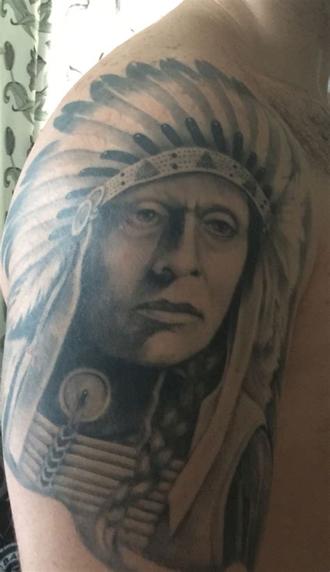Indian Chief Tattoo Indian Chief Tattoo Indian Chief Tattoo Ink Tattoo Indian Chief