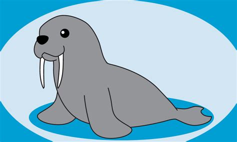 Cute Walrus Drawing At Getdrawings Free Download
