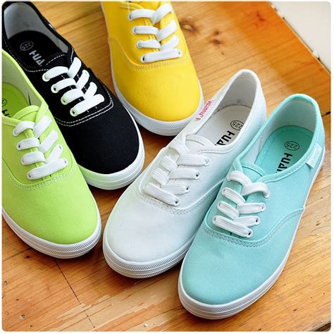 Buy 2016 Fashion Women Canvas Shoes Low Breathable