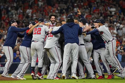 Photos Braves Top Astros In Game 6 To Win 2021 World Series Wftv