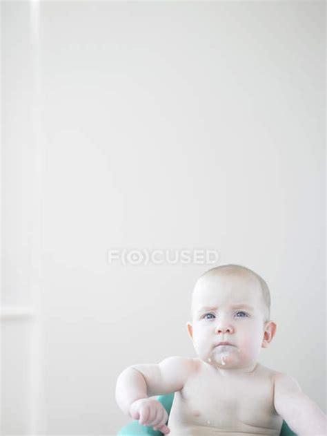 Portrait Of A Baby Boy — Innocence Cute Stock Photo 180921734