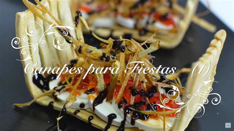 No se tarda ni 3 minutos en tenerlos listos para llevar a la mesa y están para repetir. Canapes para Fiestas 1 | Canapes Originales | Canapes ...