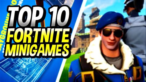 Top 10 Fortnite Minigames In Playground Mode Fortnite Custom Games And