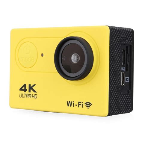 4k Action Camera Wifi Sports Camera Ultra Hd 30m 170 Wide Angle