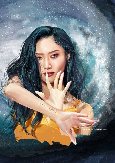 Hwasa Mamamoo Fanart Mamamoo Hwasa Kpop Fanart