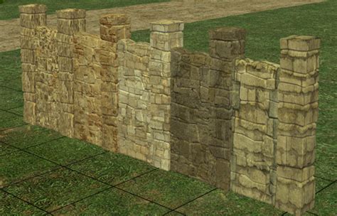 Mod The Sims Farmer Stone Fences