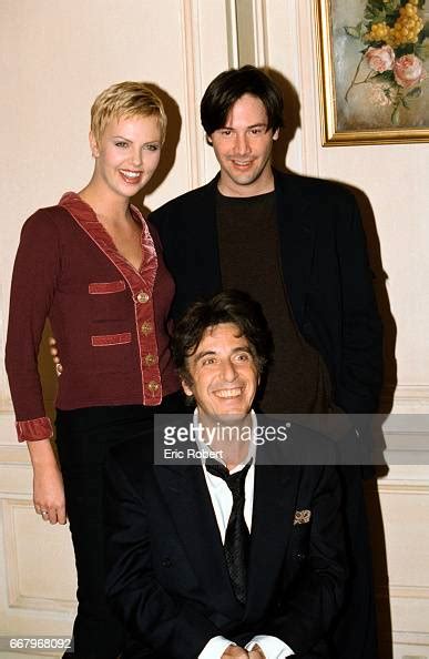 Actors Charlize Theron Al Pacino And Keanu Reeves Attend A News Photo Getty Images