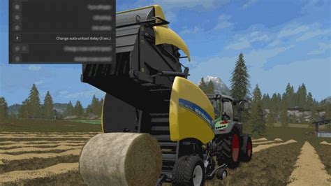 Automatic Unload For Round Balers Fs17 Mod Mod For Farming