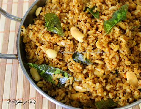 Chettinad Puliyodharai Puli Sadam Tamarind Rice Chettinad Recipes