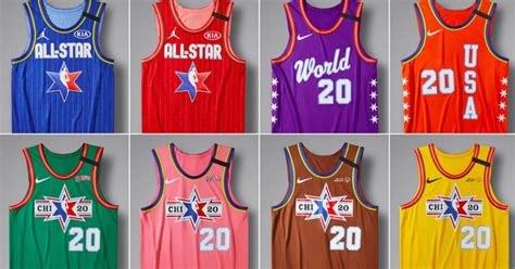 Nba All Star Game 2020 All Star Jerseys Revealed Drawing Inspiration