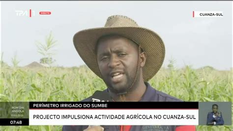 Perímetro Irrigado Do Sumbe Projecto Impulsiona Actividade Agrícola No Cuanza Sul Youtube