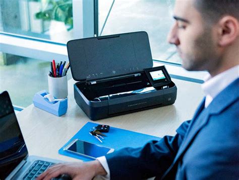 All in one devices offer convenience because they take up less space in an office, but is it better to have separate scanners, printers, and fax machines? HP Officejet 200 Mobile Inkjet Printer | Ebuyer.com