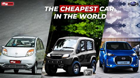 The Cheapest Car In The World The Ultimate List Of Affordable Cars