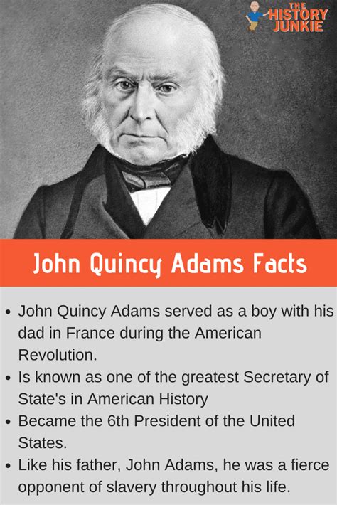 John Quincy Adams Facts And Accomplishments