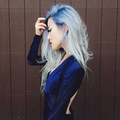 Although blue hair dyes are good, a lot of people due to misinformation and sometimes ignorance go for blue hair dyes that bleed quickly and have ammonia. blue roots blonde ends #love #bluehair #blueroots # ...