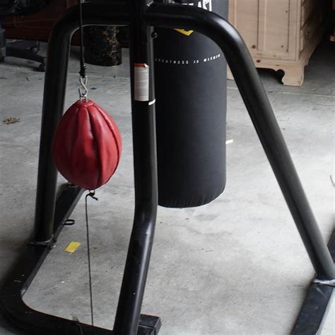 Everlast Dual Station Punching Bag Stand Ebth