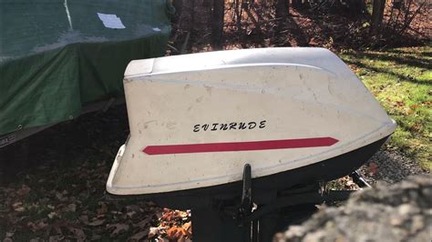 1969 Evinrude 18 Hp Fastwin Youtube