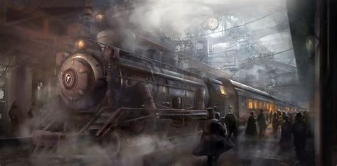 Sci Fi Steampunk Hd Wallpaper By Yue Yue
