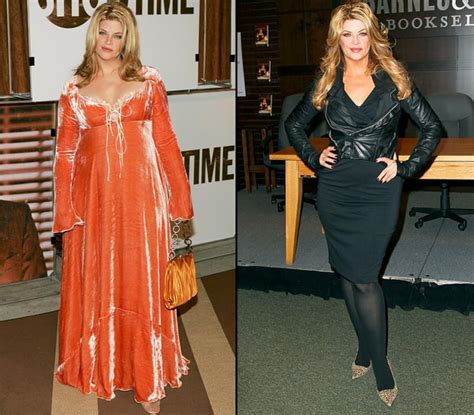 Kirstie Alley 100 Pounds Celebrities Weight Loss And Transformations