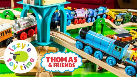 Thomas Train Huge Train Collection Thomas And Friends Wooden Play