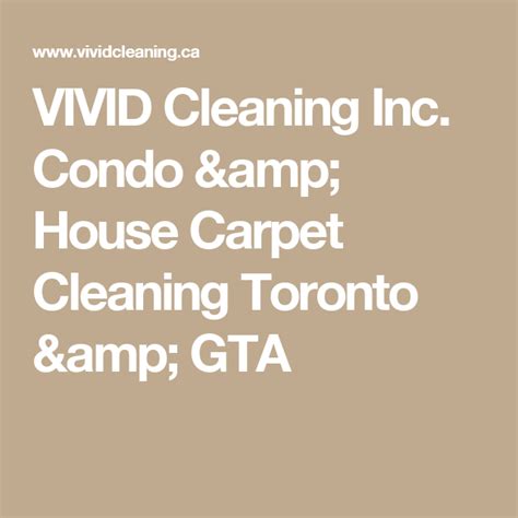 Choose the style, fabric, sizing and finish, creating a piece that will work perfectly for your lifestyle and interior. VIVID Cleaning Inc. Condo & House Carpet Cleaning Toronto ...