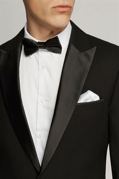 Suitor Black Peak Tuxedo Buy Mens Suits Tuxedos Suitor