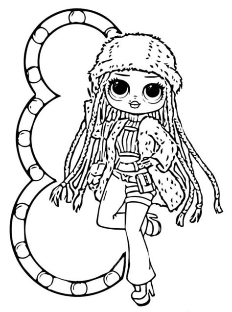 Lol Surprise Omg Swag Fashion Doll Coloring Page Horse Coloring Pages