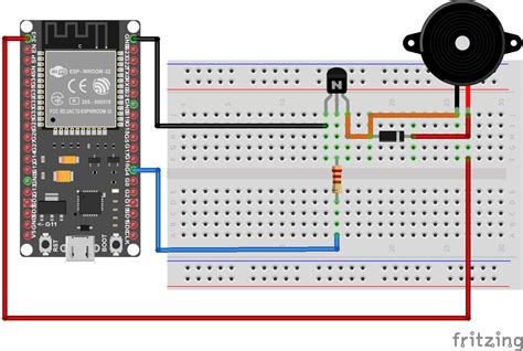 active and passive buzzer for arduino esp8266 and esp32 2022