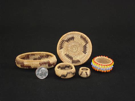 Pomo Native American Indian Baskets Basketry Gene Quintana Fine Art