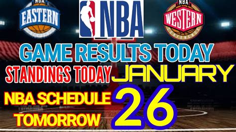 Nba Results Today Nba Standings Today As Of January 25 2023 Nba